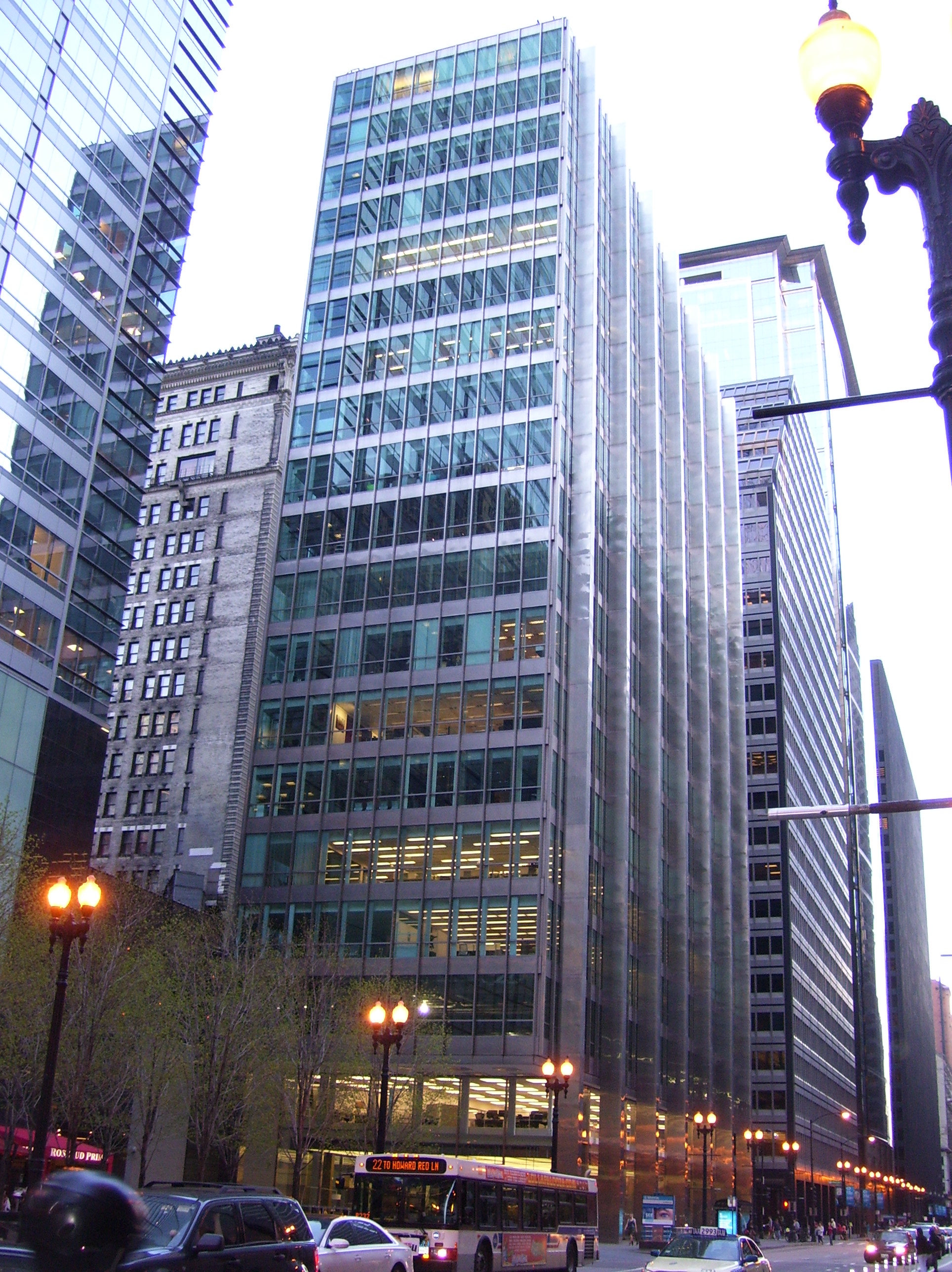 Inland Steel Building North Elevation